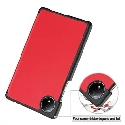 Чохол для Xiaomi Redmi Pad SE 8.7" (2024) HardCase Червоний - мініатюра 6