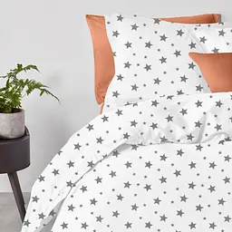 Набір наволочок Cosas Big star 50х70 см бірюзовий (SetPillow_StarBigGrey_Sky_50х70) - мініатюра 5
