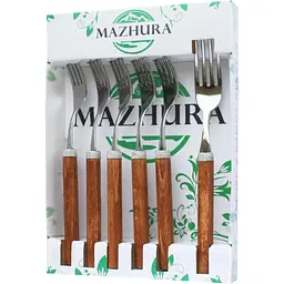 Набір виделок Mazhura Beech walnut 6 шт. (mz505658)