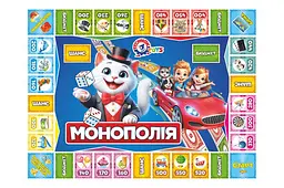 Настільна гра 0755 "Дитяча монополія" ТЕХНОК - мініатюра 4