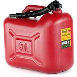 Каністра пластикова Сила 20 л HDPE з лійкою 