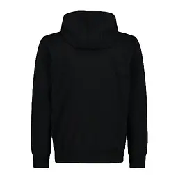 Кофта CMP Men's Stretch Hooded Sweatshirt Black L (1097-31D4317-U901 50) - мініатюра 2