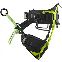 Страхувальна система Edelrid TreeRaptor Black/Green L/XL (1017-820240152190) - мініатюра 3