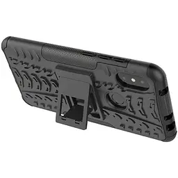 Чохол-накладка Toto Dazzle Kickstand 2 in 1 Case Xiaomi Redmi Note 6 Pro Black - мініатюра 5