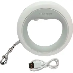 Повідець для собак Moestar UFO Retractable Leash 2 Plus White [128803] - мініатюра 3