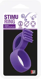 Ерекційне кільце NEON STIMU RING WITH CLIT STIMULATOR Dream toys 20926 22369 - мініатюра 2