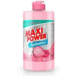 Засіб для миття посуду MAXI POWER 500мл Бабл Гам push-pull