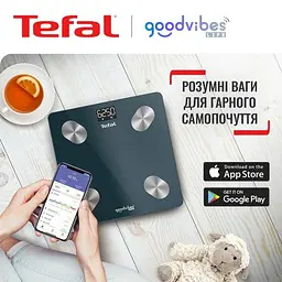 Ваги електронні підлогові Tefal Goodvibes LIFE + BM9620S1 - мініатюра 2