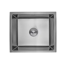 Кухонна мийка Kroner KRP Schwarze - 4843HM PVD (3,0/1,0 мм) (CV022792)