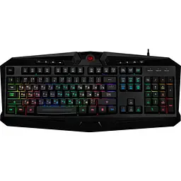 Ігрова клавіатура Redragon Harpe 2 K503 RGB-1 UKR RGB-підсвічування мембрана + підставка 104+8 кнопок - мініатюра 5