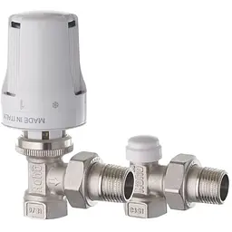 Комплект для підключення радіатора Roho 1/2" кутовий R5150-050K RO0116