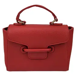Жіноча сумка через плече крос-боді з екошкіри Lilly P2-8579R Червона - мініатюра 3