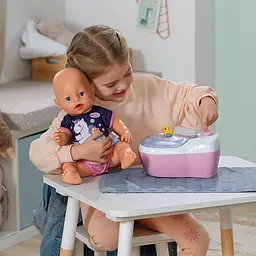 Інтерактивний унітазик для ляльки BABY BORN – МАЛЕНЬКИЙ ТУАЛЕТ (звук) BABY born 837542 - мініатюра 7
