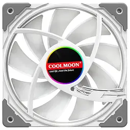 Вентилятор Coolmoon 120мм CM-AS1-W White (CM-AS1-W) - мініатюра 3