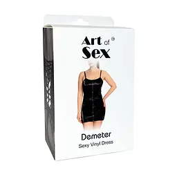Лакована сукня Art of Sex - Demeter, колір червоний, розмір L - мініатюра 3