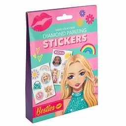 Наклейки Besties алмазна мозаїка зелена (990199)