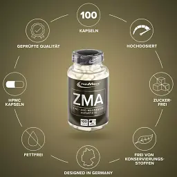 Мінерали IronMaxx ZMA 100 капсул - мініатюра 3