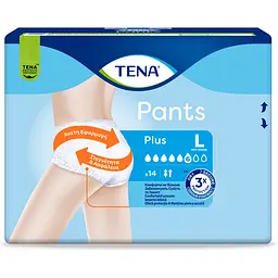 Труси-підгузки для дорослих Tena Pants Plus Large 14 шт. - мініатюра 2