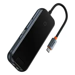 Адаптер мультипортовий - хаб Baseus AcmeJoy 8-Port Type-C Hub Adapter (WKJZ010613) - мініатюра 2
