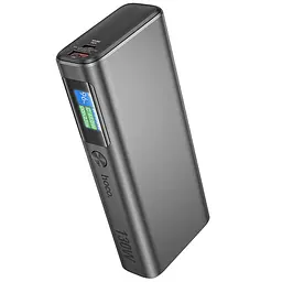 Портативний ЗП Power Bank Hoco Q17B Electric 130W 20000 mAh Space Gray - мініатюра 2
