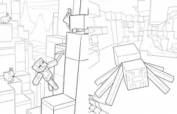 MINECRAFT Офіційна розмальовка (9786175230541) shop (9786175230541) - мініатюра 5