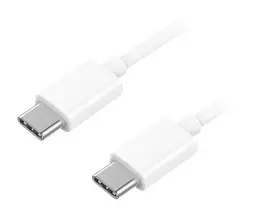 Кабель Samsung EP-DA705BWRGRU Type-C to Type-C - 1m White (6576687) - мініатюра 2
