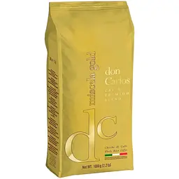 Кава в зернах Carraro Don Carlos Miscela Gold 1 кг