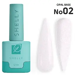 Камуфлююча база Shelly з шимером 02 Opal Base 12 мл