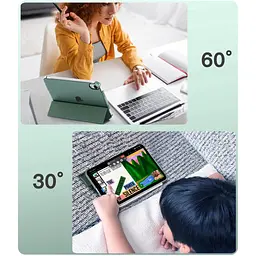 Чохол до планшета BeCover Tri Fold Hard Apple iPad Mini 7 2024 Dark Green (712451) - мініатюра 8