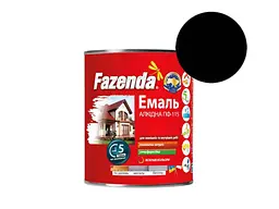 Емаль алкідна ПФ-115 FAZENDA чорний 900г