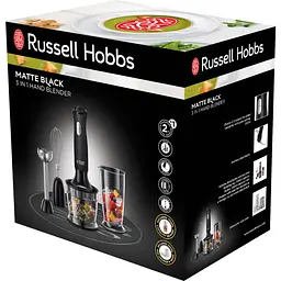 Блендерний набір Russell Hobbs 24702-56 Matte Black 3 в 1 (23825026002) - мініатюра 10