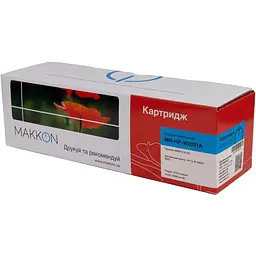 Картридж Makkon для HP W2031A (415A) cyan (MN-HP-W2031A) - мініатюра 3