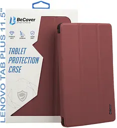 Чохол BeCover Smart Case для Lenovo Tab Plus 11.5" Червоний Wine (711886) - мініатюра 5