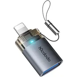 Адаптер Mcdodo USB-A to Lightning Transfer Adapter чорний