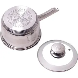 Ківш Kamille з кришкою та порожнистою ручкою 2.1 л (KM-4526S) - мініатюра 4