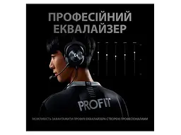 Гарнітура Logitech G PRO X with Stand Black (991-000358) - мініатюра 9
