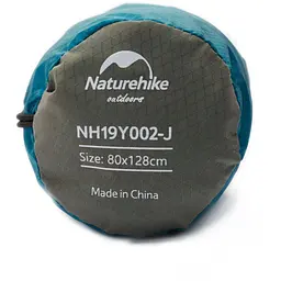 Рушник Naturehike MJ02 Ultralight NH19Y002-J, 128 см х 80 см, смарагдовий - мініатюра 5