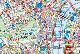 Collins London Handy Street Map - мініатюра 3