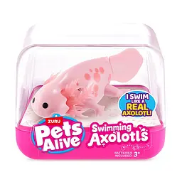 Інтерактивна іграшка Аксолотль Pets & Robo Alive 9556A, рожевий