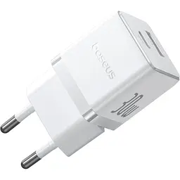 Зарядний пристрій Baseus 1xUSB-C 30 Вт + 1xUSB білий (P1011160A213-00) - мініатюра 2