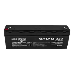 Акумулятор AGM LP 12V - 2.3 Ah Silver - мініатюра 2
