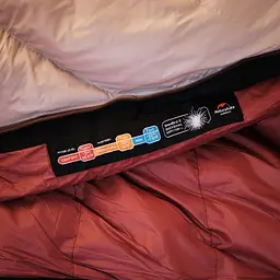 Спальник з натуральним пухом Naturehike Snowbird NH20YD001 розмір L коричневий 720 г - мініатюра 22