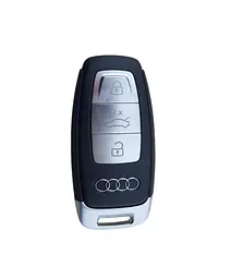 Чохол ключа №2 Audi синій (3 кнопки) TPU - мініатюра 2