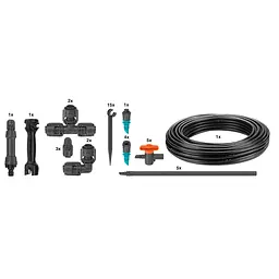 Комплект поливу Micro-Drip-System для клумб і грядок до 60 м² (13450-20.000.00) - мініатюра 2