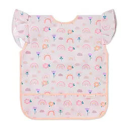 Нагрудник-фартух Babyono Веселковий 2р+ 34 см x 42 см (1642/03)