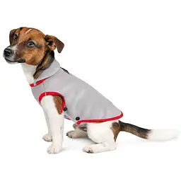 Жилет для собак Pet Fashion Fleecy XS2 сіро-червоний - мініатюра 2