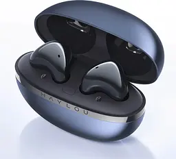 Бездротові навушники Bluetooth Haylou X1, BT5.3, ENC, IPX4, 6h, TWS Earbuds blue 2024 UA UCRF - мініатюра 4