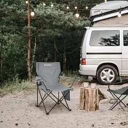 Складаний стілець KingCamp Lotus Grey (KC2216_GREY) [146485] - мініатюра 7