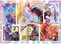 Пазл Clementoni SuperСolor: Головні герої Академії Єдинорогів, Netflix (SuperСolor - Unicorn Academy Puzzle - 104 pcs.), 104 ел. (25094) - мініатюра 2