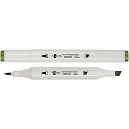 Маркер акварельный Santi sketch SM-06 оливковый 6 шт. (390501)
